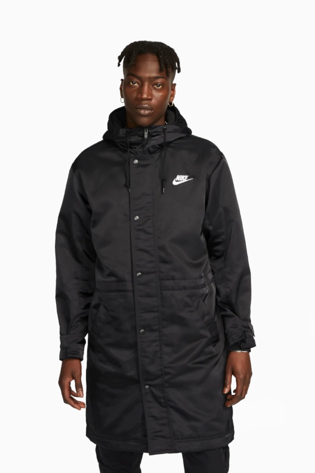 Kurtka Nike Club Stadium Parka - Czarny