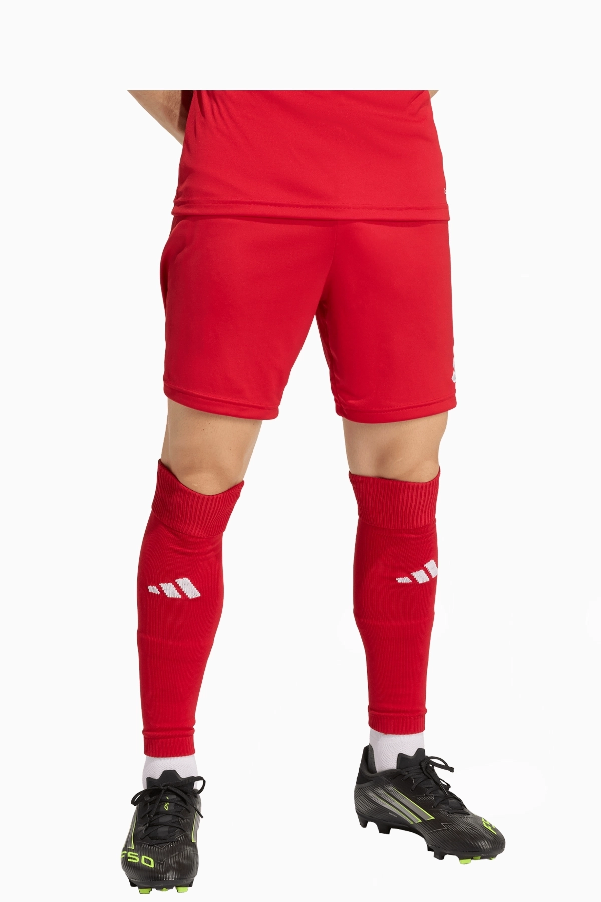 Spodenki bramkarskie adidas Beniaminek Rzeszów - Czerwony