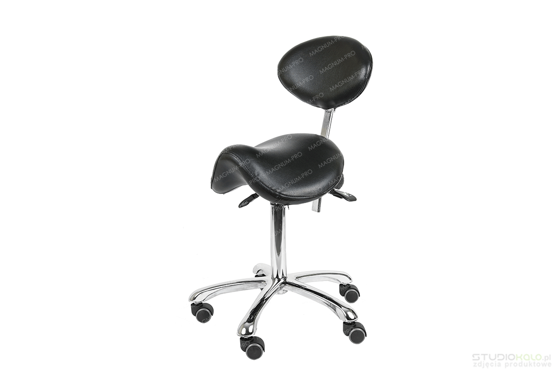 Krzesło siodłowe Physa Comfort czarne
