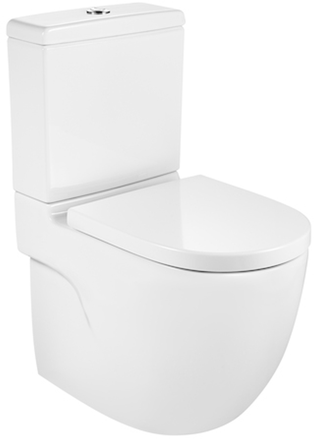 Darmowa Dostawa - Miska kompakt WC biały Roca Meridian A34224LS00