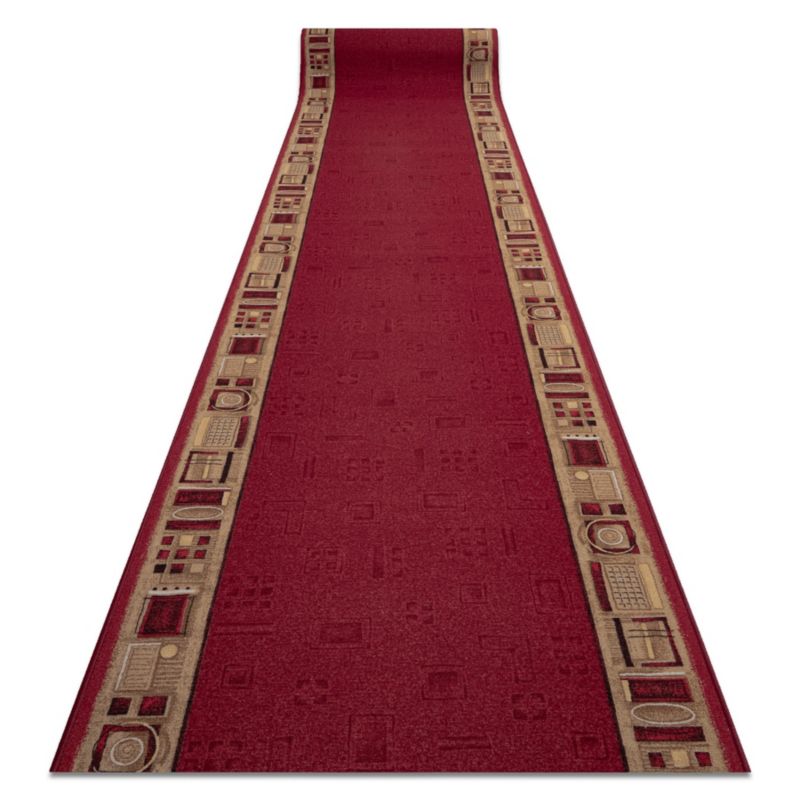 Chodnik RugsX 67x290 cm bordo 222945 1 szt.