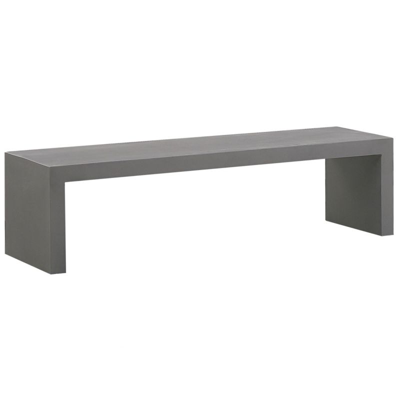 Ławka ogrodowa Taranto 150 cm Beton Szary 1 szt.