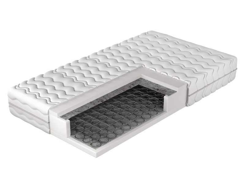 Dwustronny materac sprężynowy MIRJAN 24 Pronto 17 cm 200x200 1 szt.