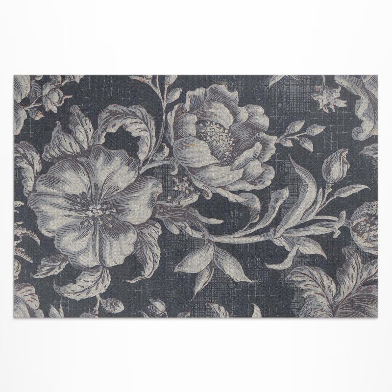 Zewnętrzny Dywan Winylowy Wallfluent 120x180 cm Romantyczne wzory vintage 1 szt.