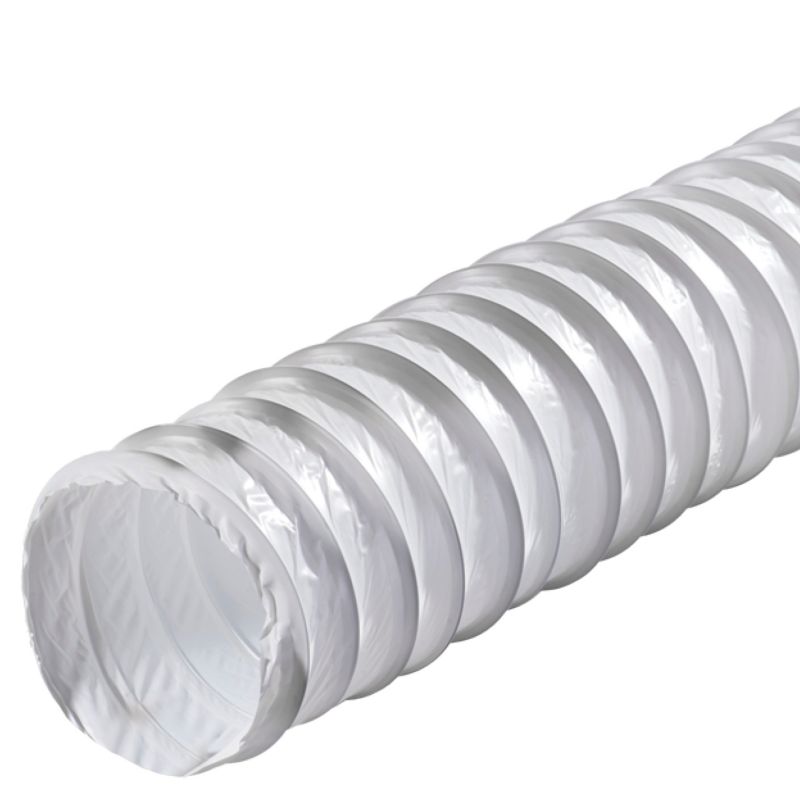 Kanał elastyczny PCV Vents fi 125 mm 1 mb biały