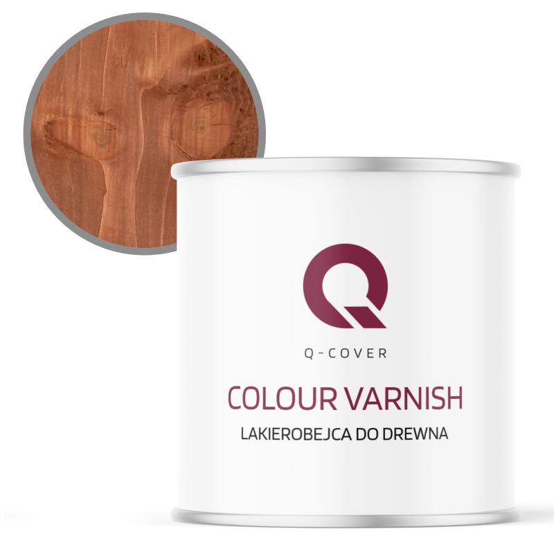 Lakierobejca do Drewna 3w1 Q-Cover Orzech jasny Satyna 2.5L