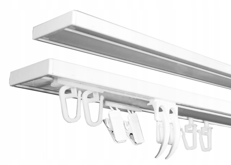 Karnisz Szyna Sufitowa Podwójna Aluminiowa DUO PANCZO 420 cm 1 szt.