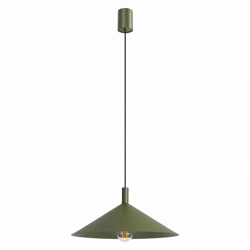 Lampa wisząca NOX 40 zielona oliwka Sollux Lighting 1 szt.
