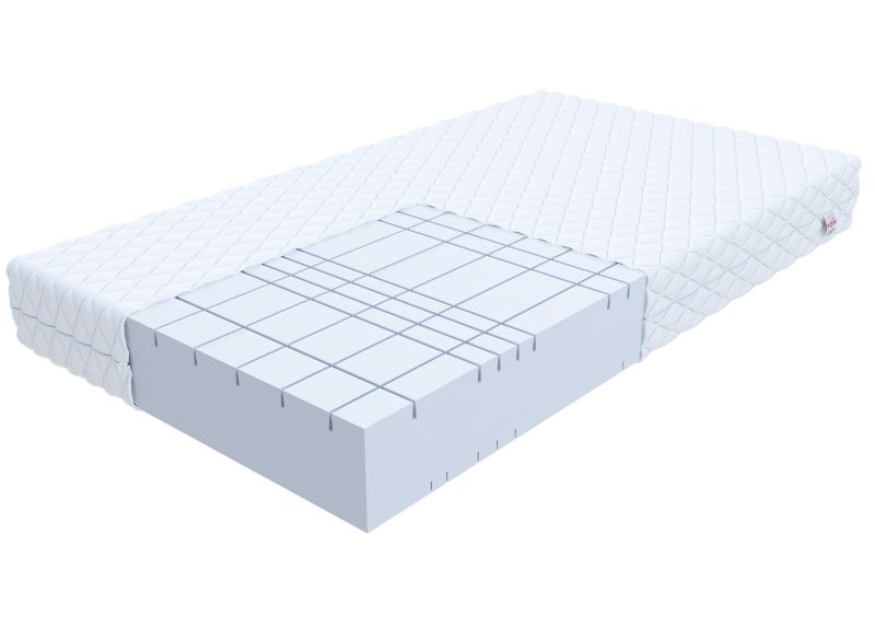 Materac piankowy FDM PEARL MAX 160x200 profilowana pianka wysokoelastyczna HR H30 1 szt.