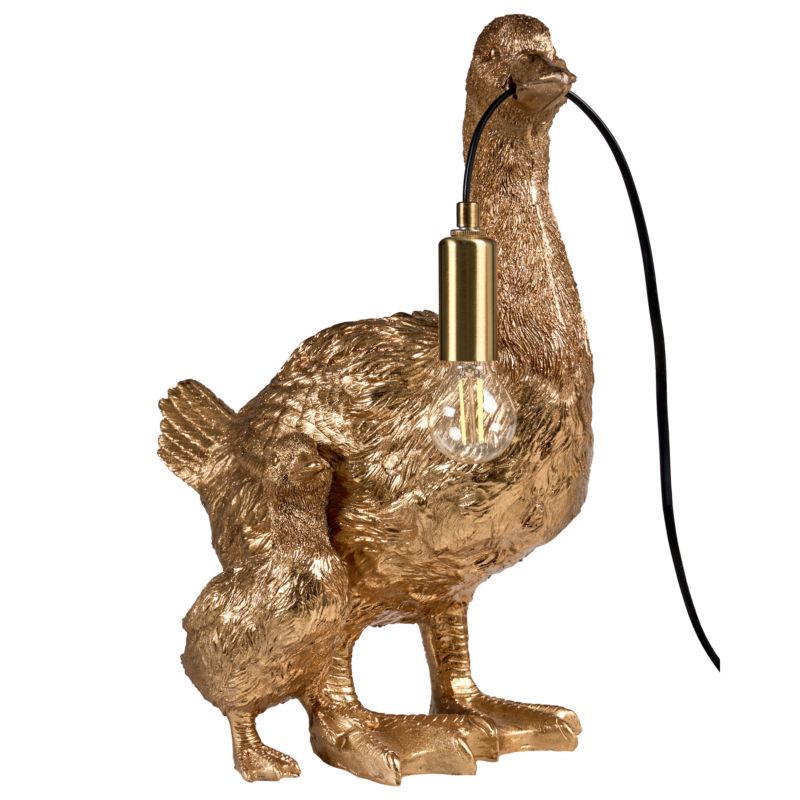 Lampa stołowa Kaczka Daffy Złoty 1 szt.