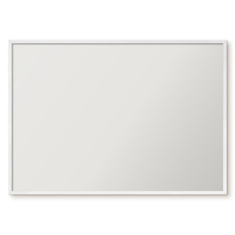 Tablica Magnetyczna Wielofunkcyjna Ścienna Tulup 100x70 cm Różowy kamienny - Biała rama Do salonu, sypialni 1 szt.
