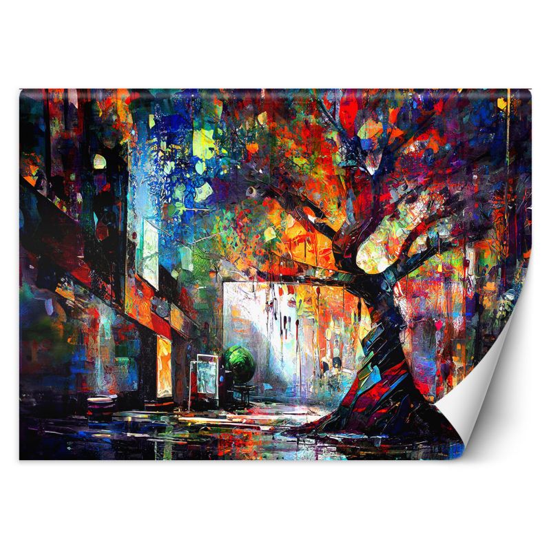 Fototapeta Feeby Abstrakcyjne drzewo 200x140 1 szt