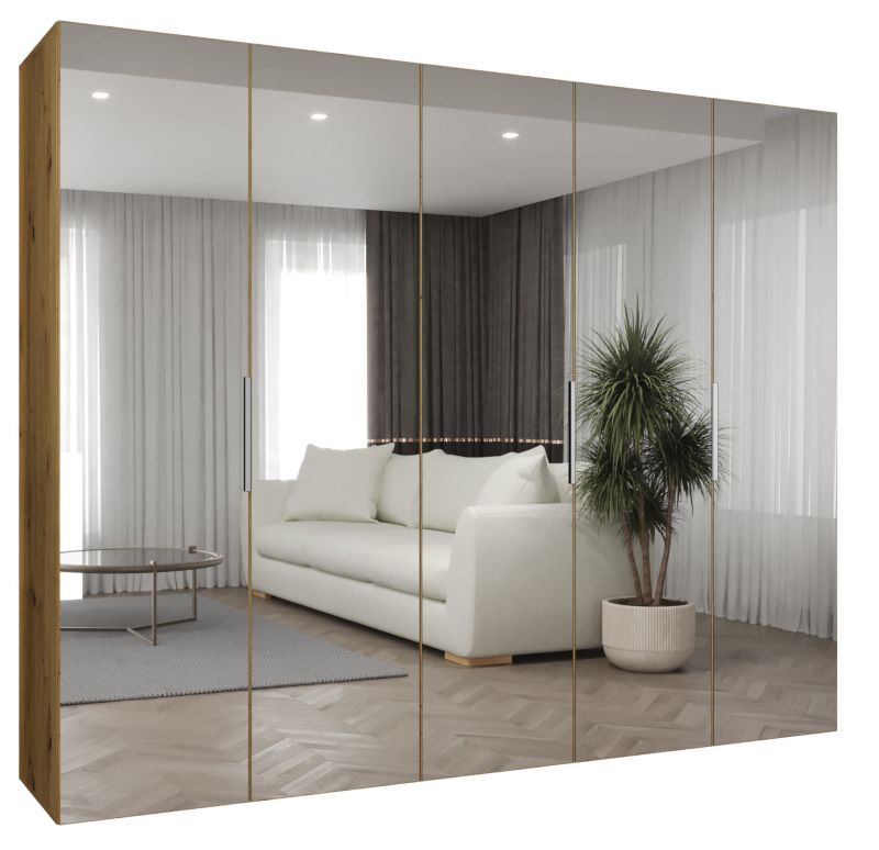 Szafa uchylna otwierana MARBELLA 3 250 wys 202 cm Artisan + Kaszmir 1 szt