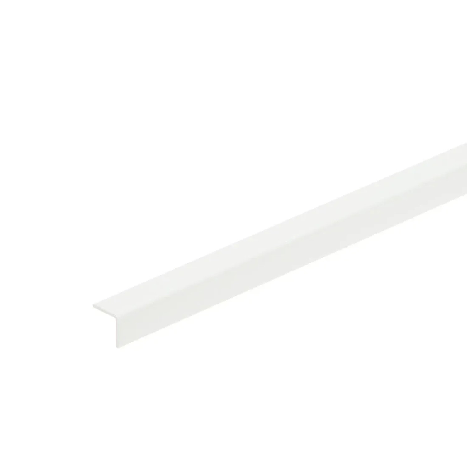 Cezar Profil kątowy PCV 10 x 10 mm 1 m biały