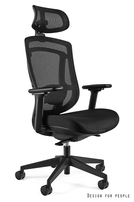 Krzesło ergonomiczne Ergoflex, regulowane zgodne z BHP, Unique