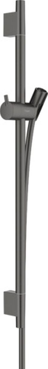 Hansgrohe Unica drążek prysznicowy 65 cm z wężem czarny chrom szczotkowany 28632340