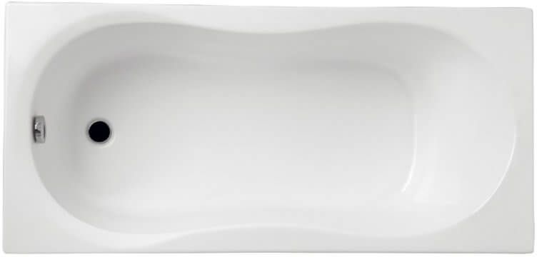 Polimat Gracja wanna prostokątna 160x70 cm biała 00178