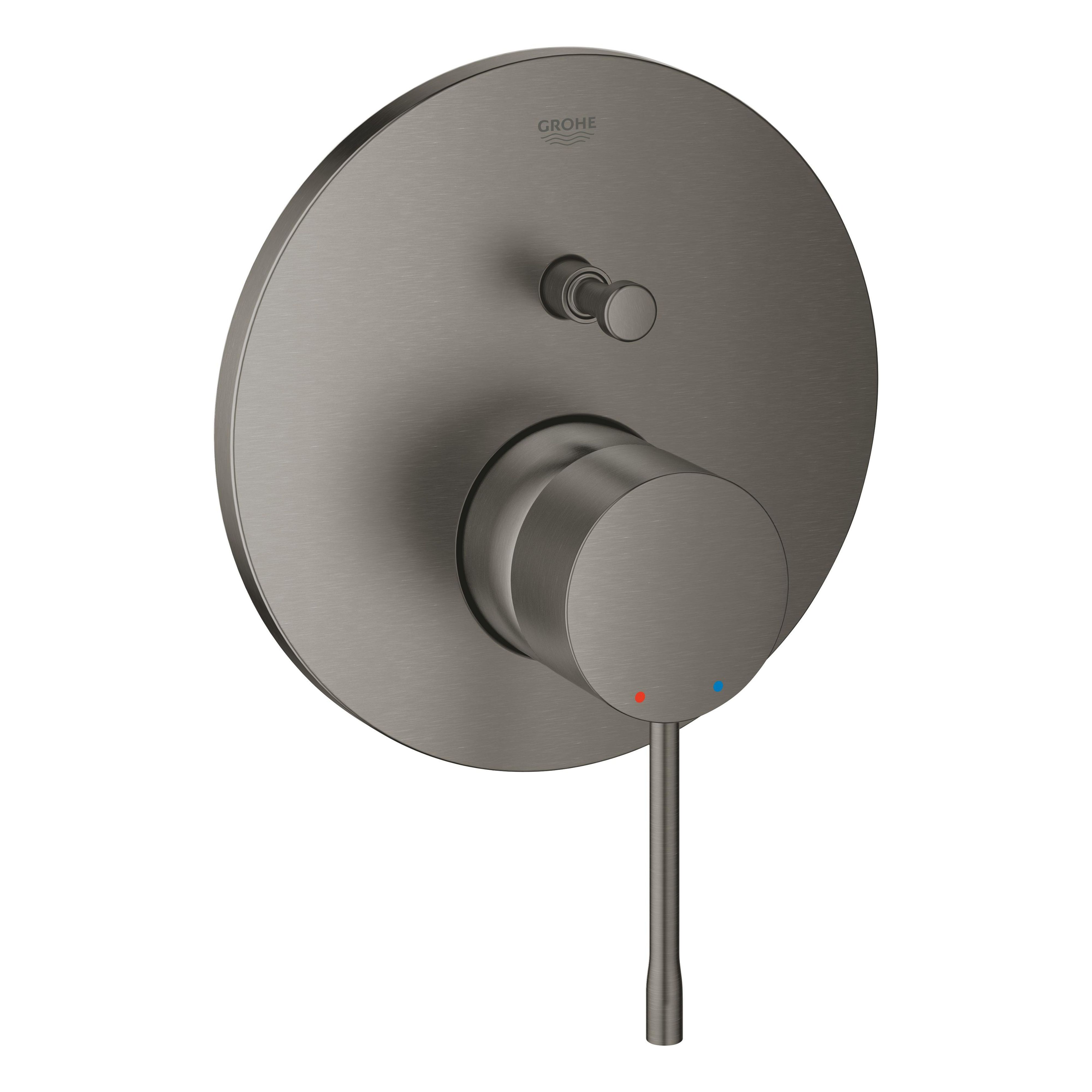 Grohe Essence bateria wannowo-prysznicowa podtynkowa Brushed Hard Graphite 24058AL1 - Wysyłka w 24h