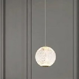 Italux Rosario lampa wisząca 1x4 W złota PND-12220121-1A-GD
