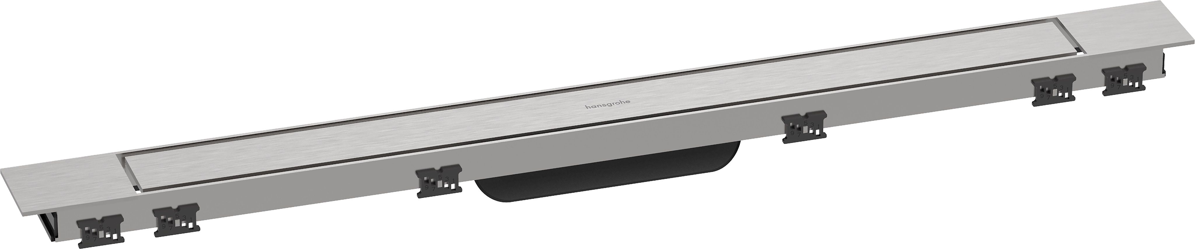 Hansgrohe RainDrain Match Plus element zewnętrzny odpływu 80 cm stal szlachetna szczotkowana 56215800