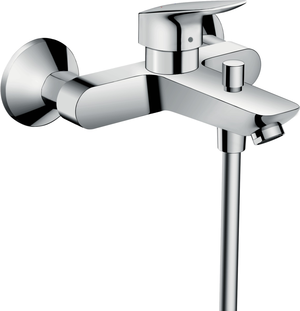 Hansgrohe Logis bateria wannowo-prysznicowa ścienna chrom 71401000 - Wysyłka w 24h