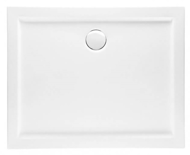 Polimat Goliat brodzik 120x90 cm prostokątny biały 00203