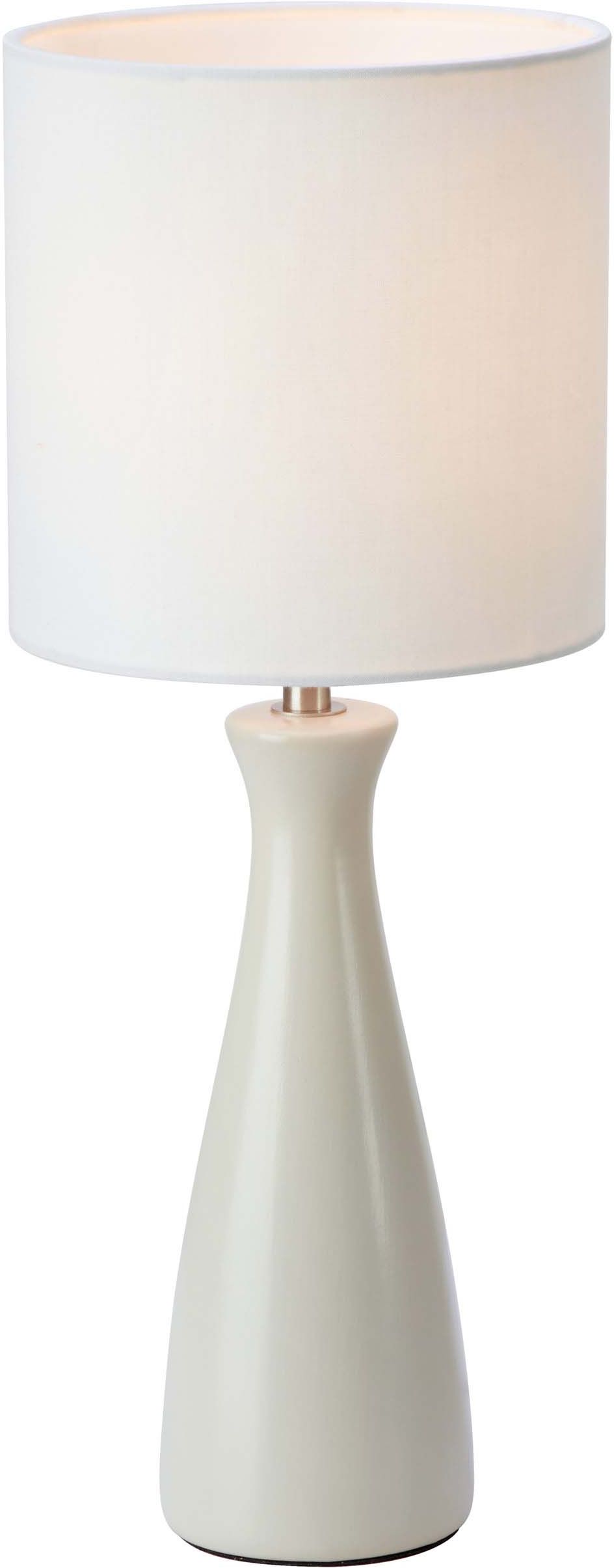 Darmowa Dostawa - Lampa stołowa 1x60 W biała-piaskowa Markslöjd Birillo 108906