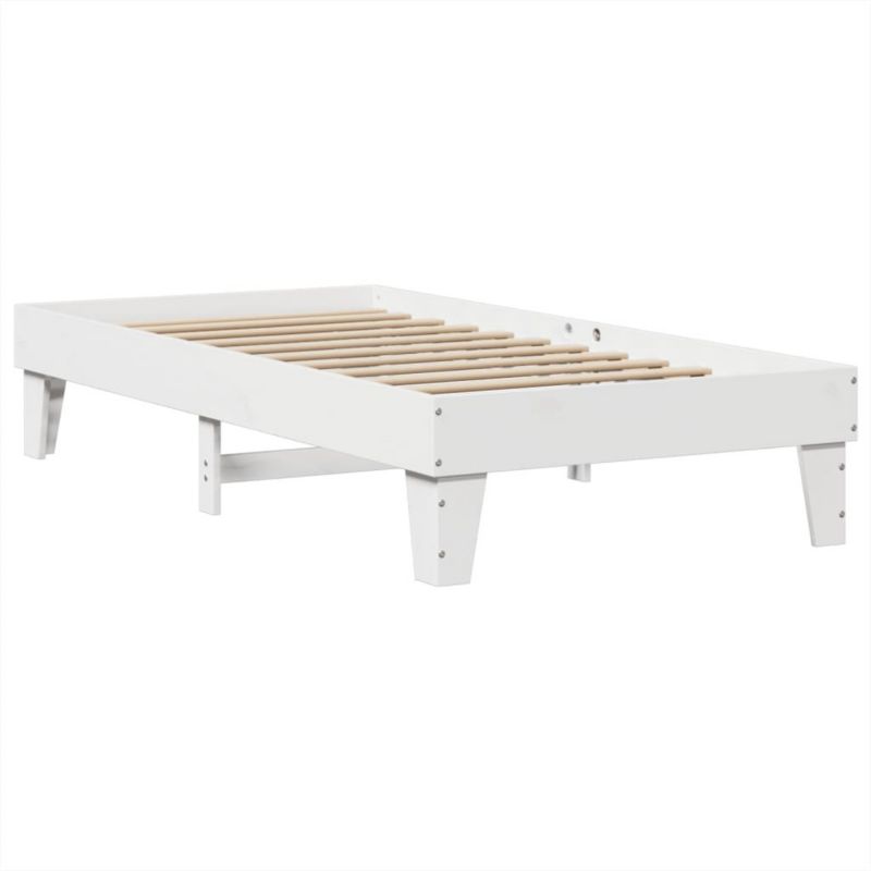 Łóżko drewniane WaszeMeble 100x200 cm biała WM-855362 1 szt.