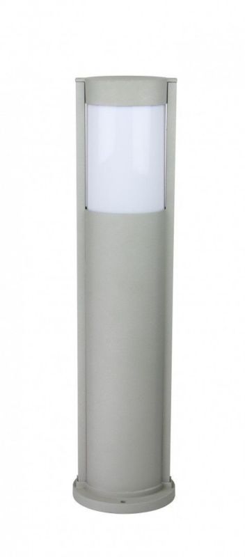 Lampa ogrodowa stojąca SU-MA Elis srebrna 1 x E27 x IP54 wym: 65 x 14,5 x 9 cm - 1 szt.