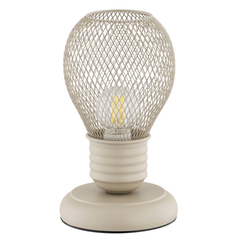 Lampa stołowa w kształcie żarówki Alfa PIKOLO beżowa LED 10W IP20 - 1 szt.