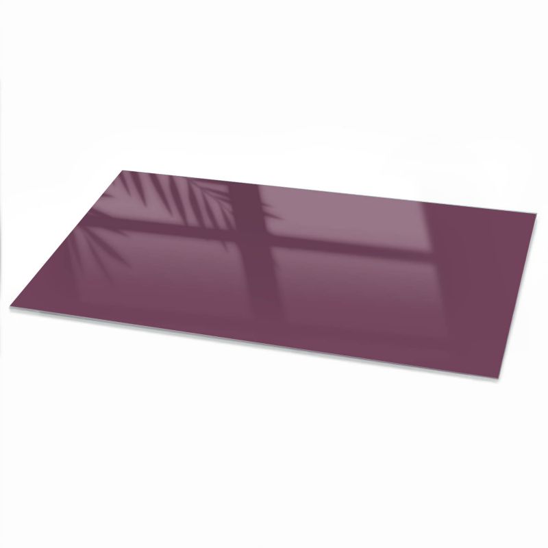 Szklany Blat ArtPrintCave 140x70 cm Kolor purpurowy - Blat na Stół z Nadrukiem Dekoracyjnym 1 szt.
