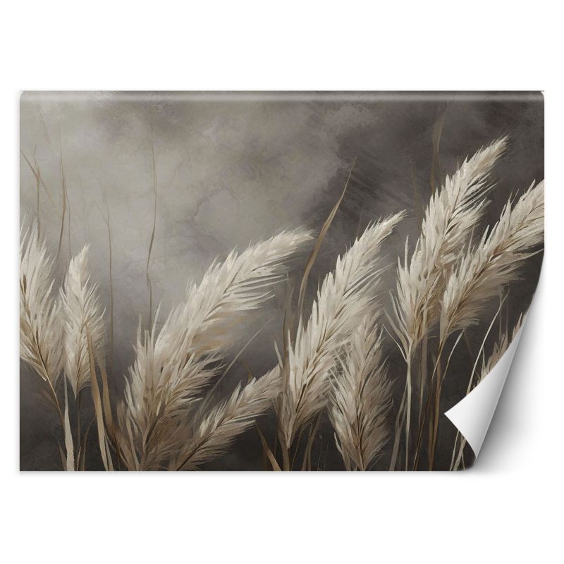 Fototapeta Feeby trawa, natura, botanika, beżowy 200x140 1 szt
