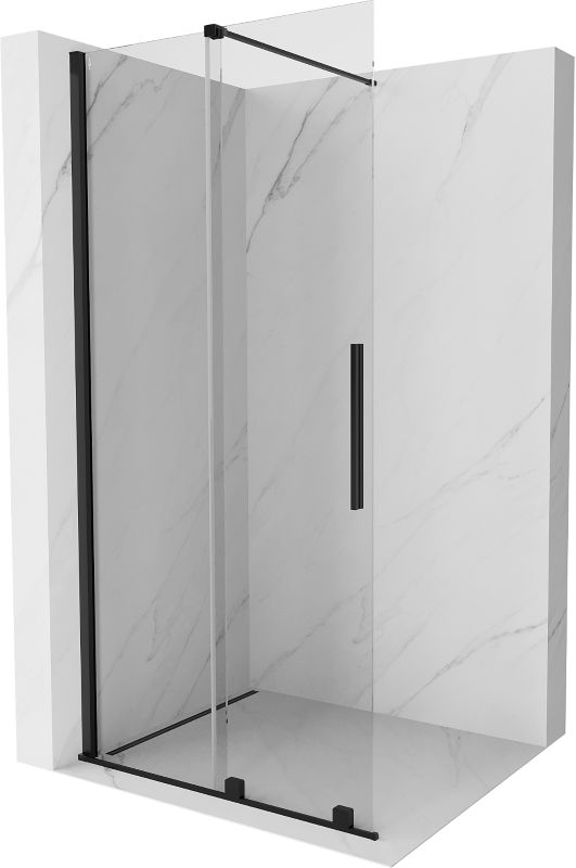 Ścianka prysznicowa rozsuwnana Mexen Velar czarna 75x200 cm 871-075-000-03-70 1 szt.