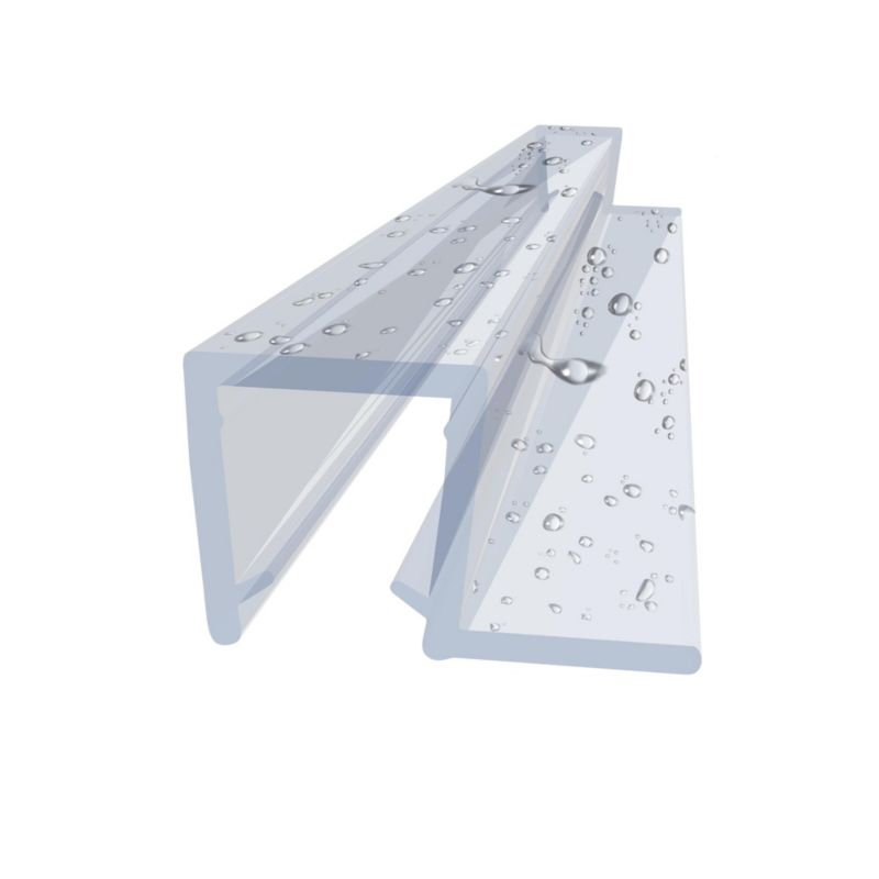 Uszczelka prysznicowa KYCT DK07 5 mm do szyby 110 cm transparentna PVC 1 szt