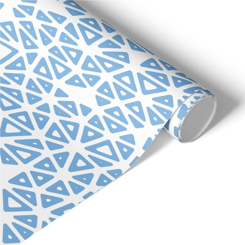 Folia Meblowa Tulup 65x130 cm Trójkątne kształty Ekspresowa Metamorfoza Frontów i Szaf 1 rol.