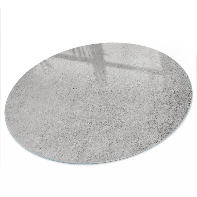Blat Stołowy ArtPrintCave fi60 cm Szara tekstura 2 - Blat ze Szkła Hartowanego 1 szt.