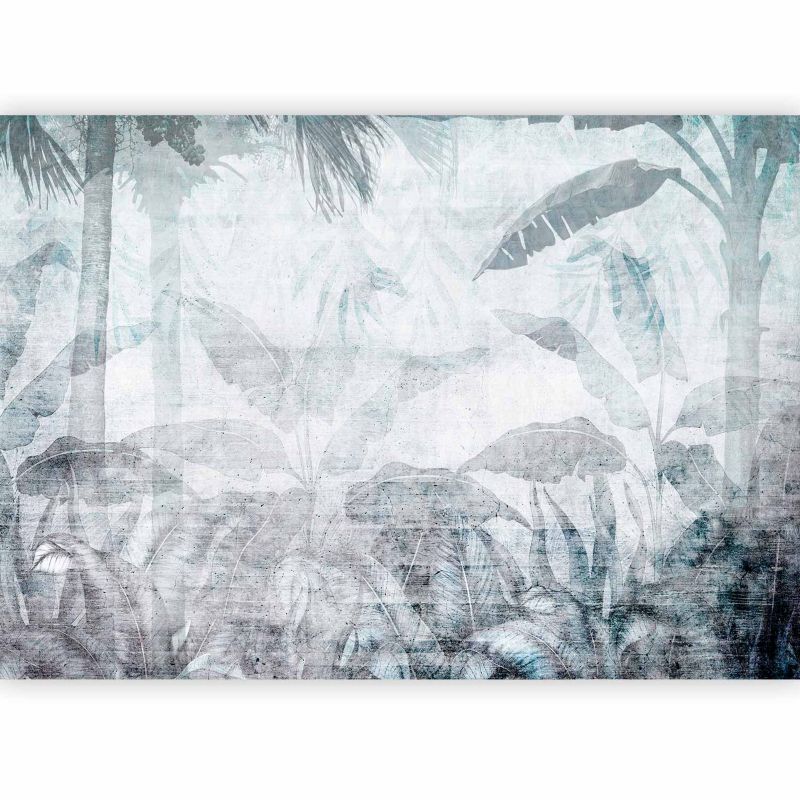 Fototapeta flizelinowa Artgeist 170 g/m2 wodoodporna Liście szara 300x210 (6 części) 10018ab rolka 1 szt