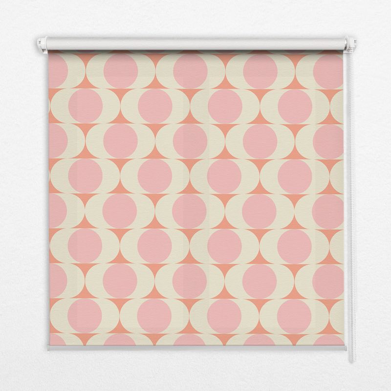 Osłona Okienna Tulup 130x140 cm Abstrakcyjne Oczy Montaż do ściany/sufitu 1 szt.