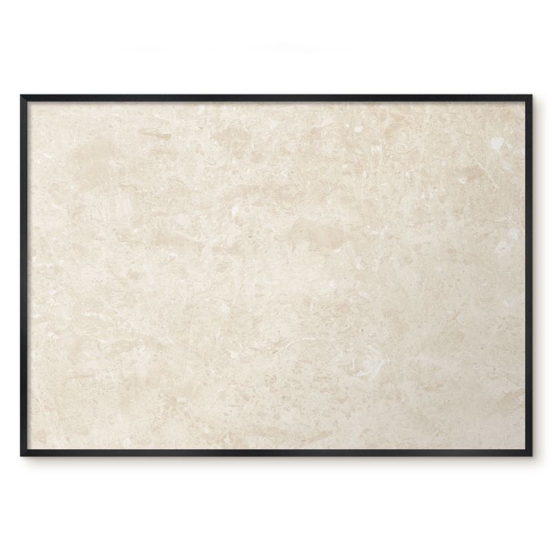 Tablica Do Magnesów Tulup 100x70 cm Kremowa elegancja - Czarna rama Do salonu, sypialni 1 szt.