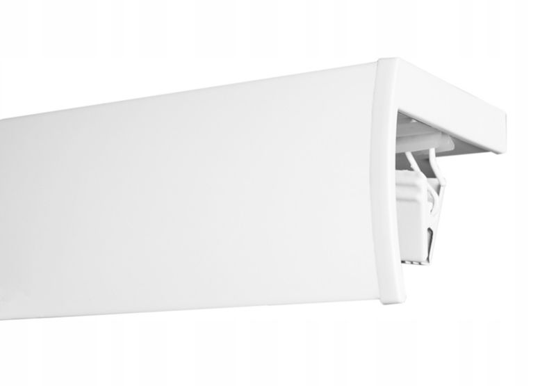 Karnisz Sufitowy Aluminiowy Pojedynczy z Maskownicą DUO PanczoDecor 510 cm 1 szt.