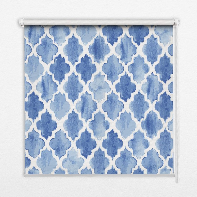 Roleta Do Salonu Tulup 140x140 cm Malowany Wzór Montaż do ściany/sufitu 1 szt.