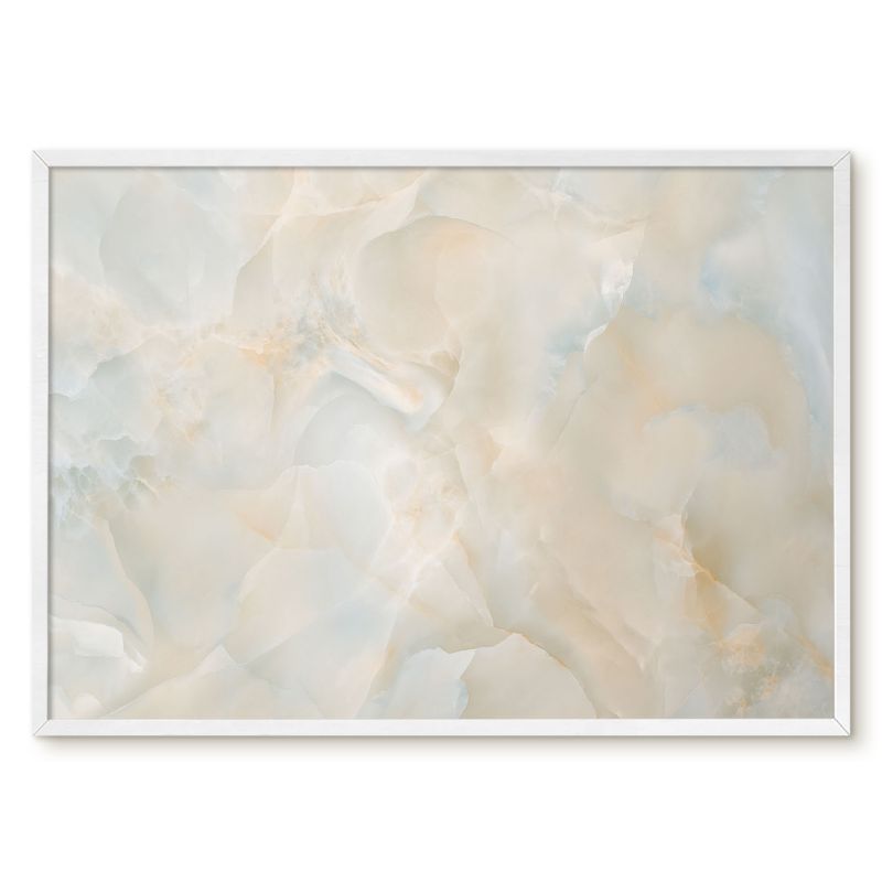 Tablica Magnetyczna Dekoracyjna Ścienna Tulup 70x50 cm Subtelna elegancja - Biała rama Do salonu, biura 1 szt.