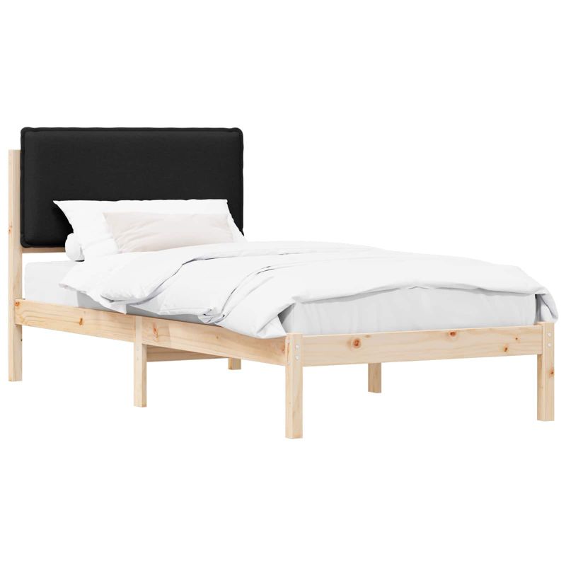 Łóżko Drewniane WaszeMeble 90x200 cm Brązowe WM-877866 1 szt.