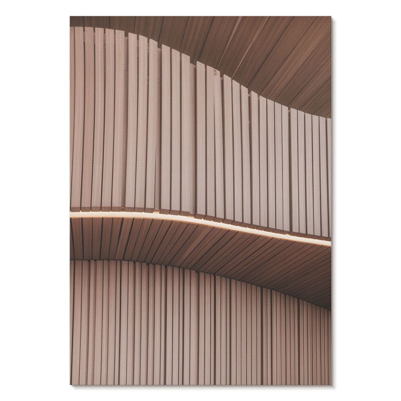Plakat na Ścianę Tulup 42x59,4 cm (A2) Drewniane panele Do salonu, sypialni, biura 1 szt.