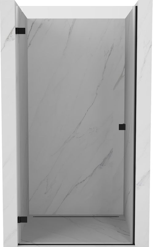 Drzwi prysznicowe uchylne Mexen Lunar-B czarne 90x200 cm 832-090-000-70-00-L 1 szt.