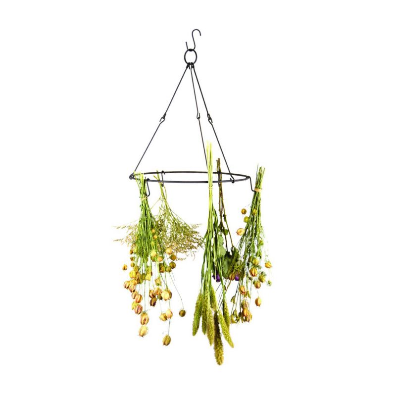 Suszarka wisząca Esschert Design metalowa okrągła 35,4x40 cm 1 szt.