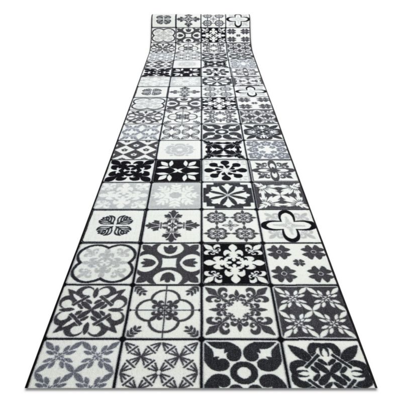 Chodnik RugsX 80x380 cm szary 128781 1 szt.