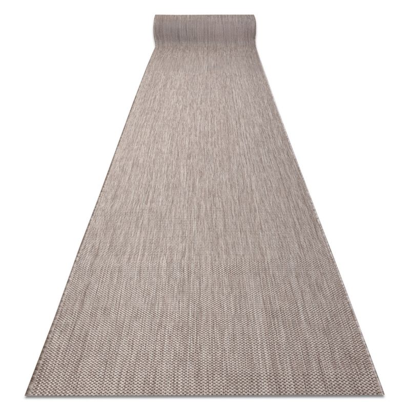 Chodnik RugsX 100x640 cm beż 290832 1 szt.