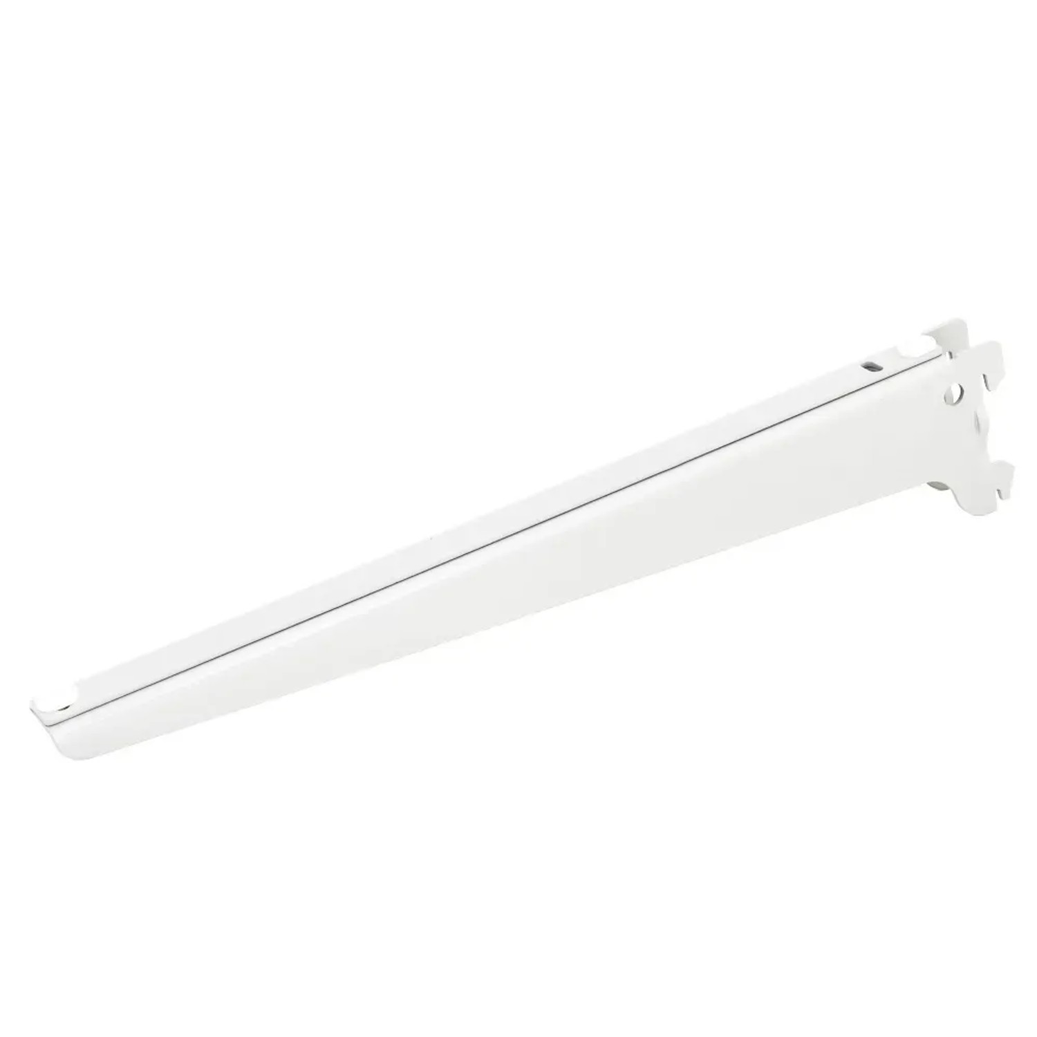 Domax Wspornik kątowy biały pojedynczy para 380 mm