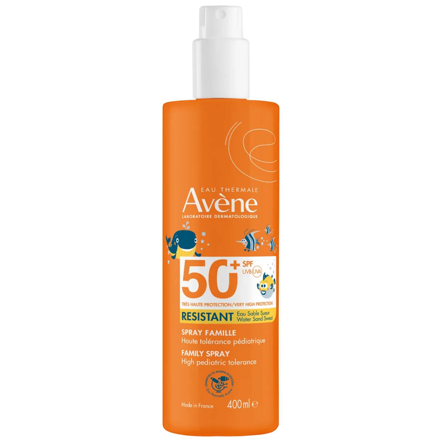 Avene - bardzo wysoka ochrona przeciwsłoneczna, spf 50+, 400 ml